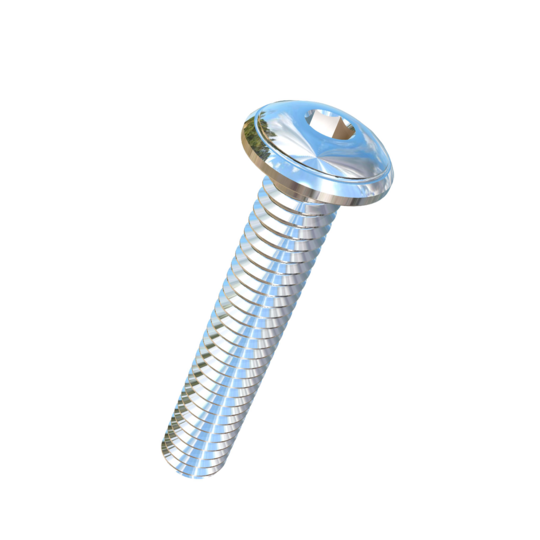 Titanium #4-48 X 5/8 UNF Button Head Socket Drive Allied Titanium Machine Screw